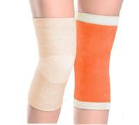 Thermal Knee Warmer with Warm Lining Stretchy Knit Knee Sleeve Night Sleep Knee Wrap Pad Brace Support Band Knees Braces- Best for Cold Knee Problems, Elders Gift