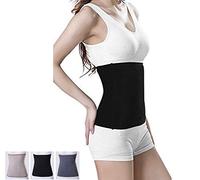 Thermal Knitted Kidney Warmer Abdominal Binder Stomach Lumbar Lower Back Support Brace Slim Waist Trimmer Wrap Belt Postpartum Belly Band Surgical Recovery Warming Pain Relief