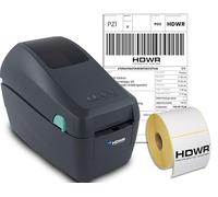 Thermal Label Printer, High-Speed Printing for Labels, Barcodes, Ideal for Office/Warehouses/Logistics/Retail, LAN & WiFi Connectivity, Compatible with EPL, ZPL, and More, HDWR OPrint-DD200N