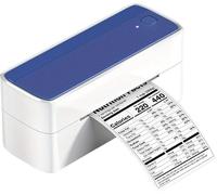 Thermal Label Printer PM 241 BT Shipping Printer Wireless Thermal Label For Small Business Compatible With Phone And Computer(Color:Blue)