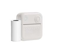 Thermal Label Printer | Rechargeable Label Maker With 1 Roll Paper | Wireless Desktop Labeler | Easy-To-Use Thermal Printing Machine | Versatile Handheld Label Maker For Home, School, And Shops Use