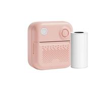 Thermal Label Printer | Rechargeable Label Maker With 1 Roll Paper | Wireless Desktop Labeler | Easy-To-Use Thermal Printing Machine | Versatile Handheld Label Maker For Home, School, And Shops Use