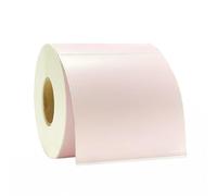 Thermal Label Roll 40×70mm - 1000 Waterproof Adhesive Labels for Clothing, Bubble Tea, Coffee, Beverage, Bakery, Dessert, Retail & Checkout - Clear Print, Oil-Resistant Colourful Thermal Paper Sticker