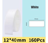 Thermal Label Rolls for Handheld Printer, 12×22mm 260pcs/12×40mm 160pcs/15×50mm 130pcs, Self-Adhesive Paper Labels, No Ink Required, Oil-Resistant and Tear-Resistant for Office, Home & Busin