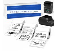Thermal Labels for M100/M110/M221/M220/M120/M200, 1.57"x1.18"(40x30mm),690/3 Rolls,Compatible with Phomemo Label Maker,Multi-Purpose Adhesive Labels for Barcode