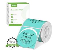 Thermal Labels for Nelko PM220 2 Inch Round, 1 Roll, Green