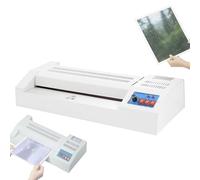Thermal Laminating Machine, 32cm Adjustable Temperature Laminator for A3/A4/A5 Documents, Automatic Film Laminator for Office and Commercial Use