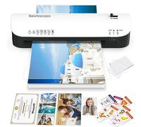 Thermal Laminator 8.5x11/9 Inch Machine With 12 Sheets - A4/A5/A6 Hot Cold Laminating for Home, School, Teachers, Office - Anti-Jam