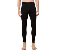 Thermal Leggings For Men Fleece Lined Base Layer Stretch Thermal Pants Thin Long Pants Base Layer Bottom Compression Tights Warm Winter Trousers Base Layer Bottoms Thermal Pants Underwear