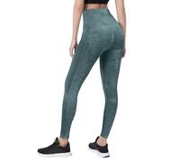 Thermal Leggings,Women's Washed Seamless Peach Butt Tight Yoga Pants