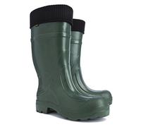Thermal Long Green Wellingtons TRC Boots UK 11 / EU 46 Lightweight EVA Wellies -30C Shoes Garden Forest Hunting Rain Days Fishing Gardening Warm Winter Men Boot