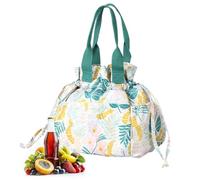 Thermal Lunch Door Bag Insulated Laptop Bag with Handle Unisex Reusable Lunch Bag for School Office Picnic Camping Beach Fishing Excursions