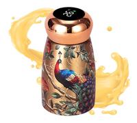 Thermal Mug | Small Retro Coffee Mug Insulated Water Bottle | Intelligent Temperature Display Container for Hot and Cold Drinks at Home, Office, Travel