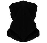 Thermal Neck Gaiter Snood,Balaclavas Face Mask,Warmer Fleece Lined Infinity Scarf Double-Layer Thicken Windproof Cycling Ski Running for Mens Womens Outdoor Sports Black