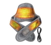 Thermal Neck Pad,USB Powered Massager - Wireless Neck Warmer,For Discomfort Muscle Relaxation Shoulders Back For Men Elderly