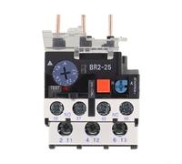 Thermal Overload Relay, 0.1-25A Range, NR2-25 Series for CJX2 Contactors, Phase Loss Protection, Manual and Auto Reset, Industrial Motor Safety(1.6-2.5 Amp)