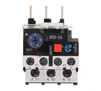 Thermal Overload Relay, 0.1-25A Range, NR2-25 Series for CJX2 Contactors, Phase Loss Protection, Manual and Auto Reset, Industrial Motor Safety(12-18 Amp)