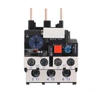 Thermal Overload Relay 3 Phase 0.1-25A Motor Protector with Phase Loss & Overload Protection for AC Motors(4-6 Amp)