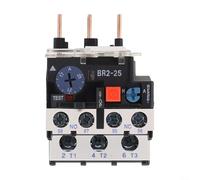 Thermal Overload Relay NR2-25 for Motor Protection, 0.1-25A Adjustable, Phase Loss Guard, Temp Compensation, Fits CJX2 Contactors, AC 690V, Manual/Auto Reset, IP20(17-25 Amp)