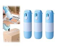 Thermal Paper Correction Fluid with Unboxing Knife Information Cover Device Anti-Leakage Protection 2 in 1 Privacy Protection Artifact for Personal Privacy and Office Appliances (3PCS)