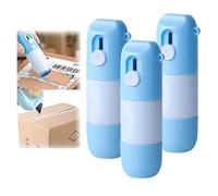 Thermal Paper Correction Fluid with Unboxing Knife Thermal Paper Data Protection Fluid Portable Information Anti-Leakage Protection Correction Fluid for Package Label Bills (3PCS)
