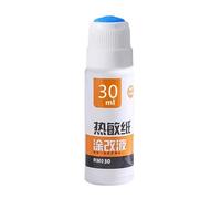 Thermal Paper Data Protection Fluid - Correction Liquid for Thermal Sensitive Paper, 55 Ml/30 Ml Quick-Drying Handwriting Elimination Tool for Youth Teens Men Boys Durable Portable Lightweight