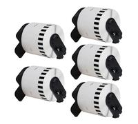Thermal Paper DK-11234 DK-11247 DK-22211 DK-22212 Compatible With Brother QL-1050 QL-1060N QL-1100 QL-1110NWB QL-500 QL-570VM QL-600 QL-650 QL-710W QL-700(DK-11247 5 Rolls)