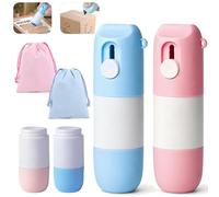 Thermal Paper Eraser and Box Cutter, 2-in-1 Box Cutter & Thermal Paper Eraser, The mal Ink Remover, Water-Based The mal Pa er E aser Pen, Covering for Documents, Labels, Packages (2Colors)