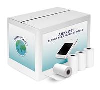 Thermal Paper for Clover Flex by Paper Planet | Credit Card Receipt Paper Rolls Compatible with Clover Flex POS models C400 C401 C403 C405 C406 | 30 Rolls