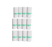 Thermal Paper Rolls, 57mm Thermal Paper Rolls Sticker for Mini Printer Pack of 3-12 pcs(12pcs Sticker)