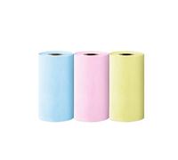 Thermal Paper Rolls, Thermal Paper Rolls 57x mm for Mini Printer Kids Camera Instant Print Multi-Pack(6Roll Color Thermal)