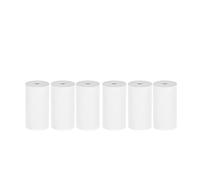 Thermal Paper Rolls, Thermal Paper Rolls 58mm for Mini Photo Printers White Multicolor(6 Rolls White)