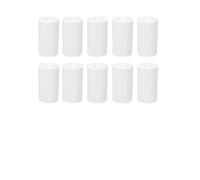 Thermal Paper Rolls, Thermal Till Roll for Mini Printer Labels and Stickers(10Rolls White Label)