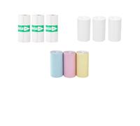Thermal Paper Rolls, Thermal Till Roll for Mini Printer Labels and Stickers(9Rolls Mix)