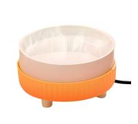 Thermal Pet Drinker - USB Heating Dish, Ceramic Hot Bowl | Pet Drink Holder System for Cold Climate, Thermi Feeding Device