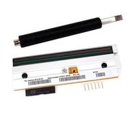 Thermal Printer Printhead and Platen Roller for Datamax I-4206/I-4208, PHD20-2181-01, 203 DPI, ABS+Metal
