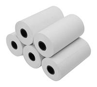 Thermal Receipt Paper Roll, 57 x 30mm, 5 Rolls Small Printer Paper for Office Machine - Fast Printing, Wide Application for Taxi and Food Ordering