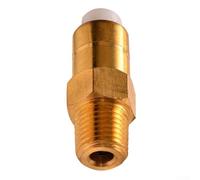 Thermal Relief Valve, G1/4 NPT 3/8, Brass High Pressure Control Part, 200bar Safety Replacement for Outdoor Cleaning Equipment(NPT 3/8inch male thread)