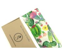 Thermal Sack for Microwave Aroma Lavender, Orange Blossom or Rosemary for Applying Natural Dry Heat with Washable Cover Cactus (Rosemary, S (23 x 15 cm with Cover))