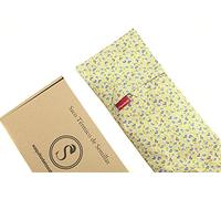 Thermal Seed Sack for Microwave Lavender, Orange Blossom or Rosemary Scent for Natural Dry Heat 100% Cotton Garden (Orange Blossom, M (50 x 15 x 2 cm with Cover))