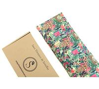 Thermal Seed Sack for Microwaves, Lavender, Orange Blossom or Rosemary for Applying Natural Dry Heat 100% Indian Cotton (Rosemary, M (50 x 15 x 2 cm with Cover))