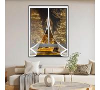 Thermal Self-Closing Curtain 84 x 162 cm Windproof Waterproof, Warm Winter, Windproof Soundproofing Thermal Magnetic Insulated Curtain for All Kinds of Windows, A