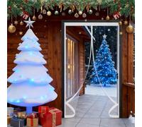 Thermal Self-Closing Door 70 x 170 cm Transparent, Cold and Noise Proof, Windproof Waterproof Auto Closing Thermal Magnetic Screen Door for Bedroom Kitchen, A