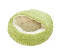 Thermal Sequestration - Shell Shaped Cat Bed for Physiological Logistics | High Loft Synthetic Frame with Calming Logic, High Fidelity Comfort Hub & Dermal Safe Nodes for Home