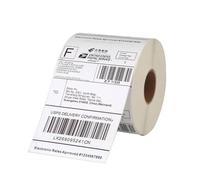 Thermal Shipping Label Printer 4x6 Inch 100x150mm Express Waybill Printer Compatible With Various Platforms 500 Sheets Per Roll Waterproof Oil Resistant Labels