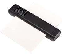 Thermal Shipping Label Printer - Inkless Bluetooth Mobile Printer | Supports 216mm Width A4 Printing Paper | Ideal for Shipping Packages | Windows, Android and iOS Compatible
