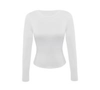 Thermal Shirt for Womne Basic Tops 2025 Women Casual Printing Short Sleeves V Neck Loose T Shirt Blouse Tops Base Layer Tee for Outdoor Daily Life Xmas Gifts (White, L)