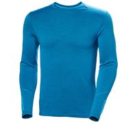 Helly Hansen Lifa Merino Midweight Crew Long Sleeve Base Layer Blue XL Men