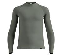 Odlo 112302 Seamless Performance Wool Long Sleeve Base Layer Green 2XL Men