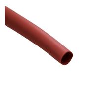 Thermal Shrink Sleeve 1/3/5m Heat Shrink Cover Electrical Sheathing, 1.7:1 Easy to Use Shrinkable Silicon Rubber Tube piece(Red,4mm x 5meters)